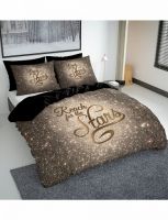 Garniture de lit «Stars», or