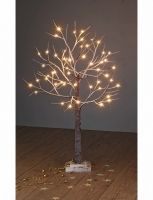Lichterbaum Schnee, H 100 cm, 48 LED