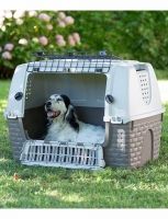 Transportbox mit Lüftungssystem für grosse Hunde