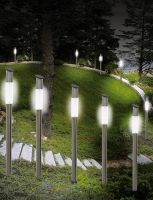 4 Solarlampen-Sticks