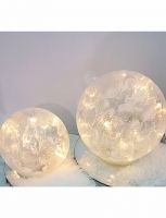 Boules LED étoilées, 2 pièces