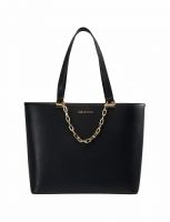 Handtasche mit dekorativer Kette Love Moschino, schwarz