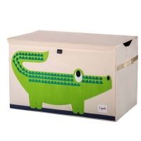 3 Sprouts Spielzeugkiste Krokodil